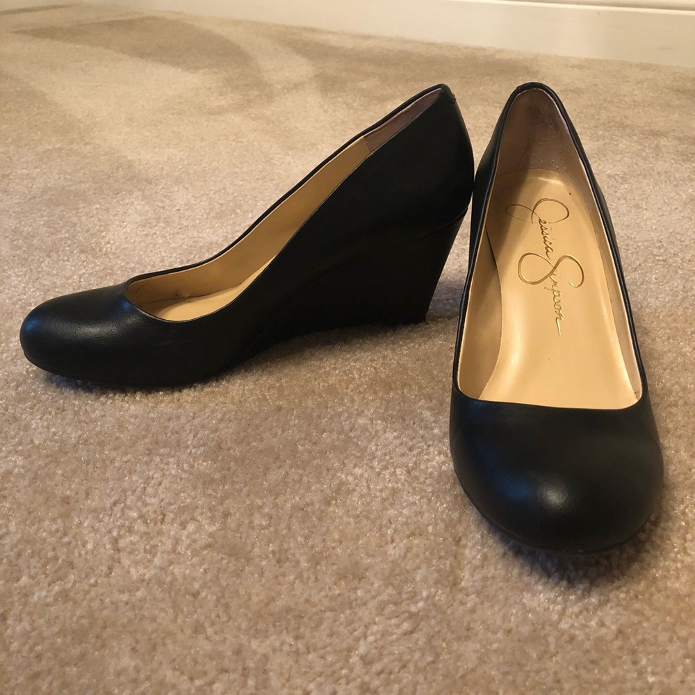 Jessica Simpson wedge heels